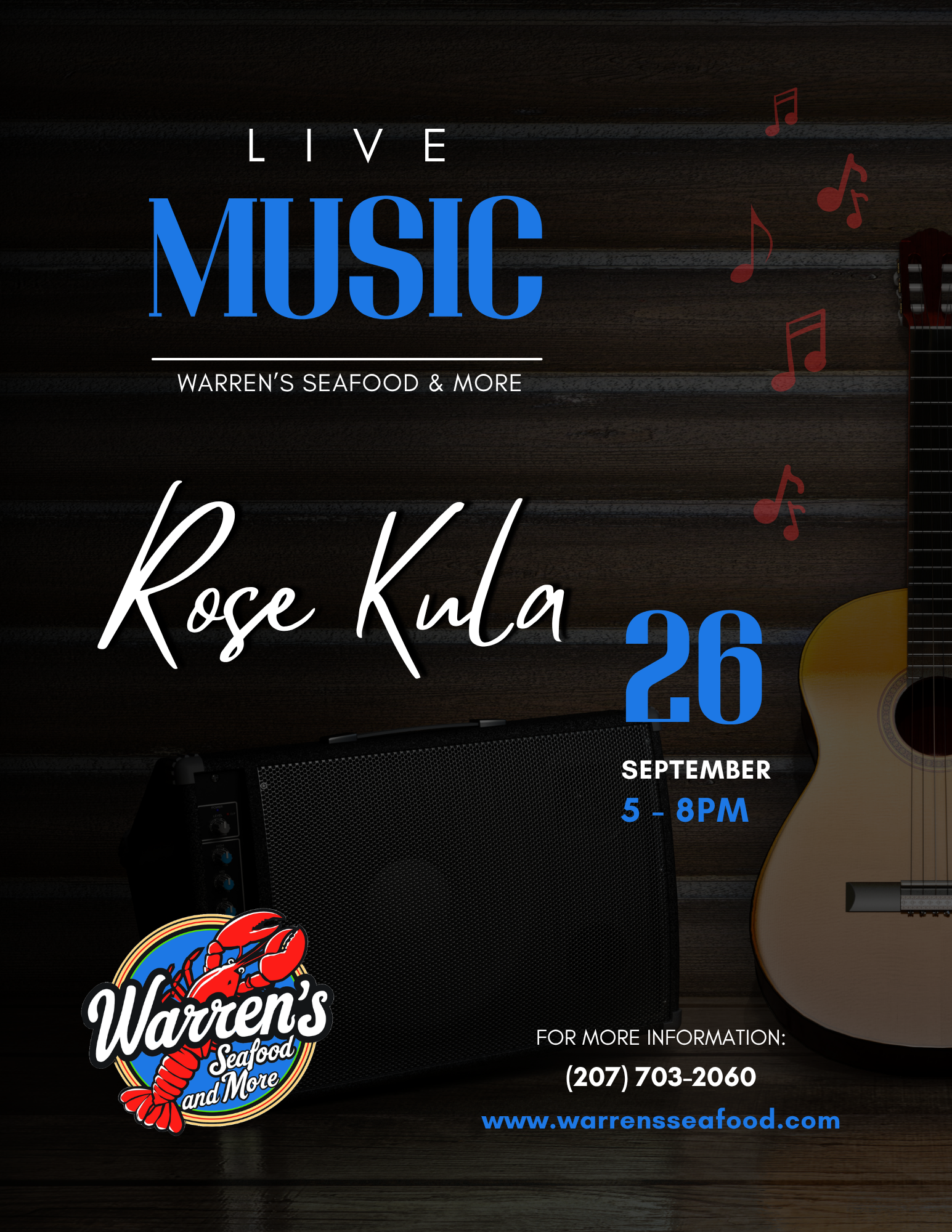 Live Music - Rose Kula