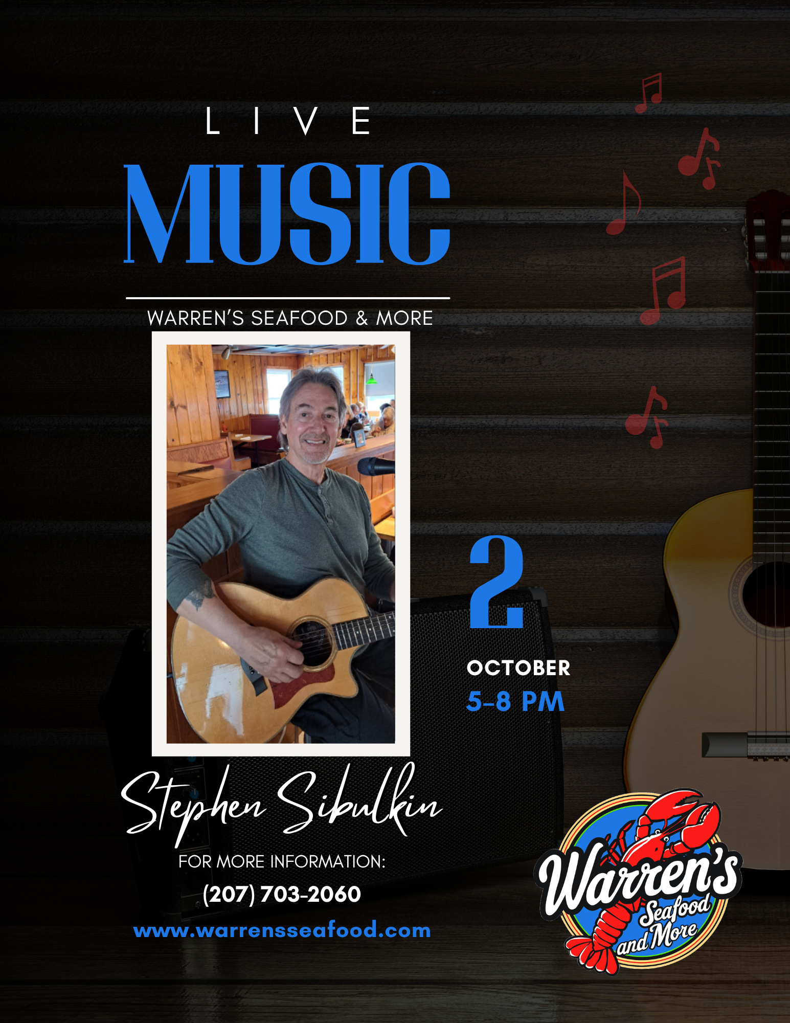 Live Music - Stephen Sibulkin 