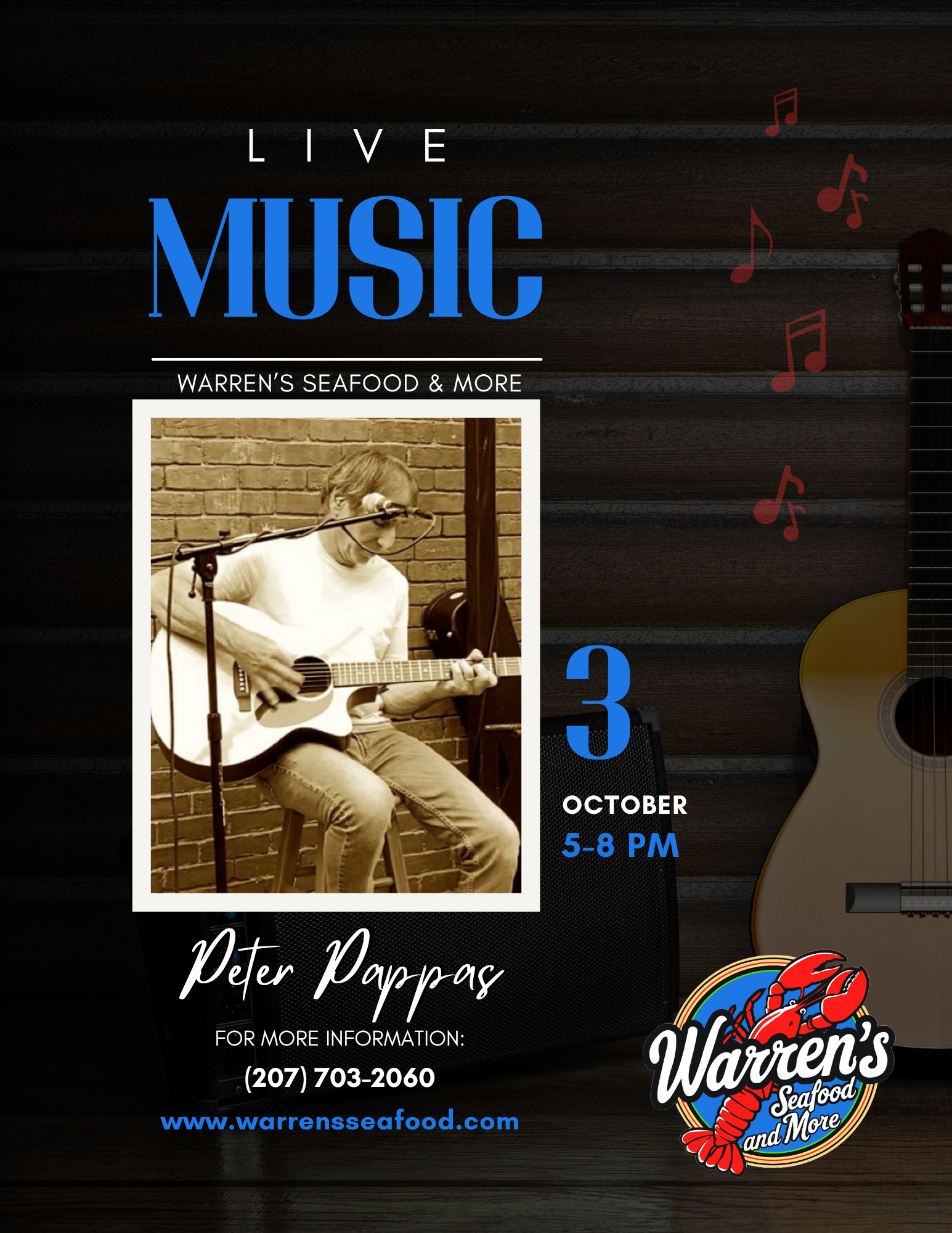 Live music - Peter Pappas