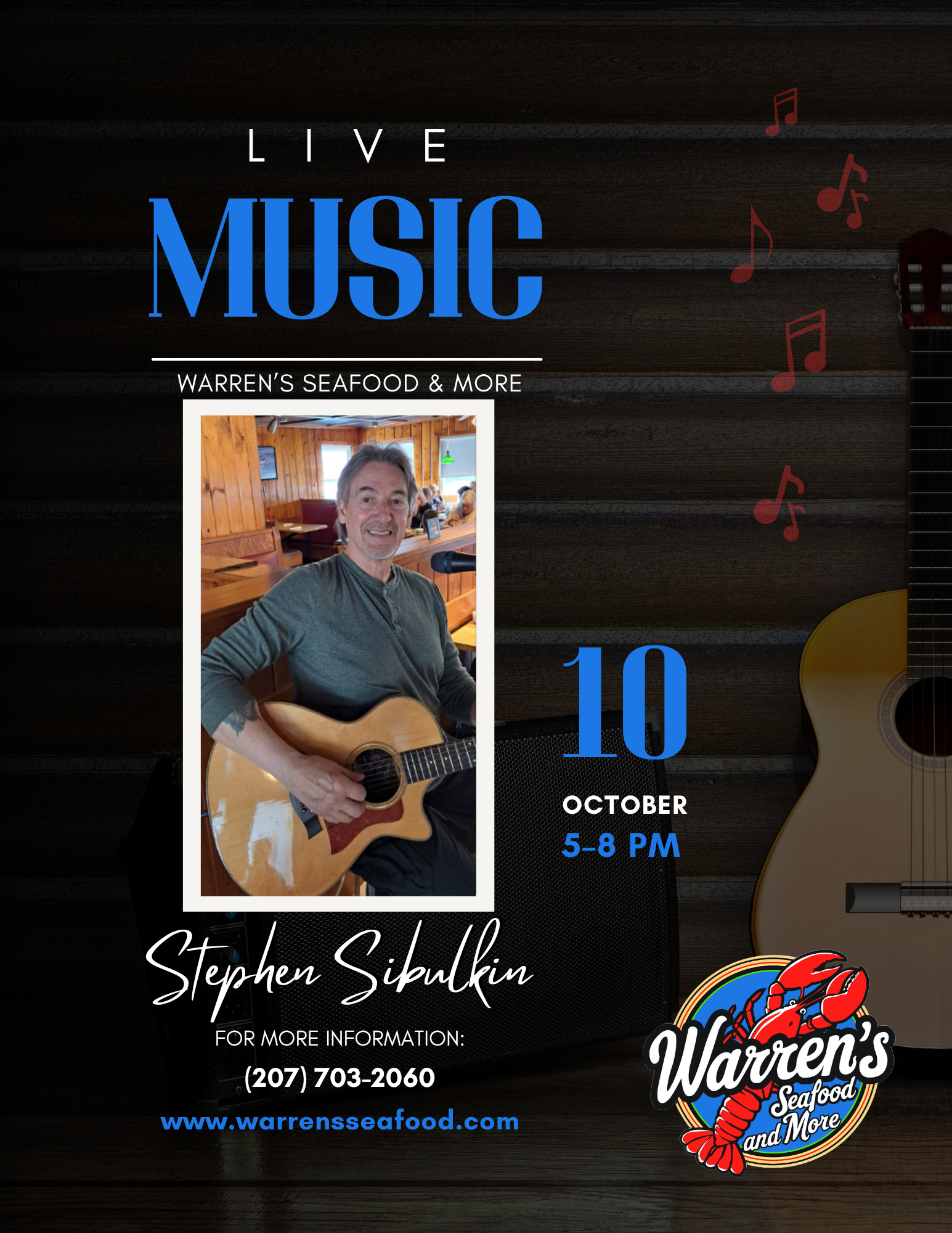 Live Music - Stephen Sibulkin 
