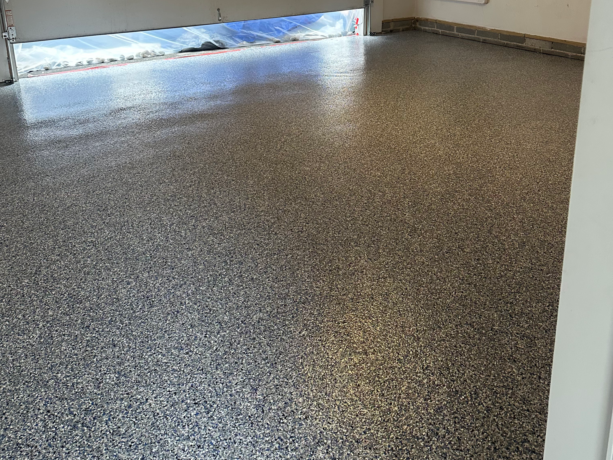 Garage Flake Floor (Kingsville, MD)