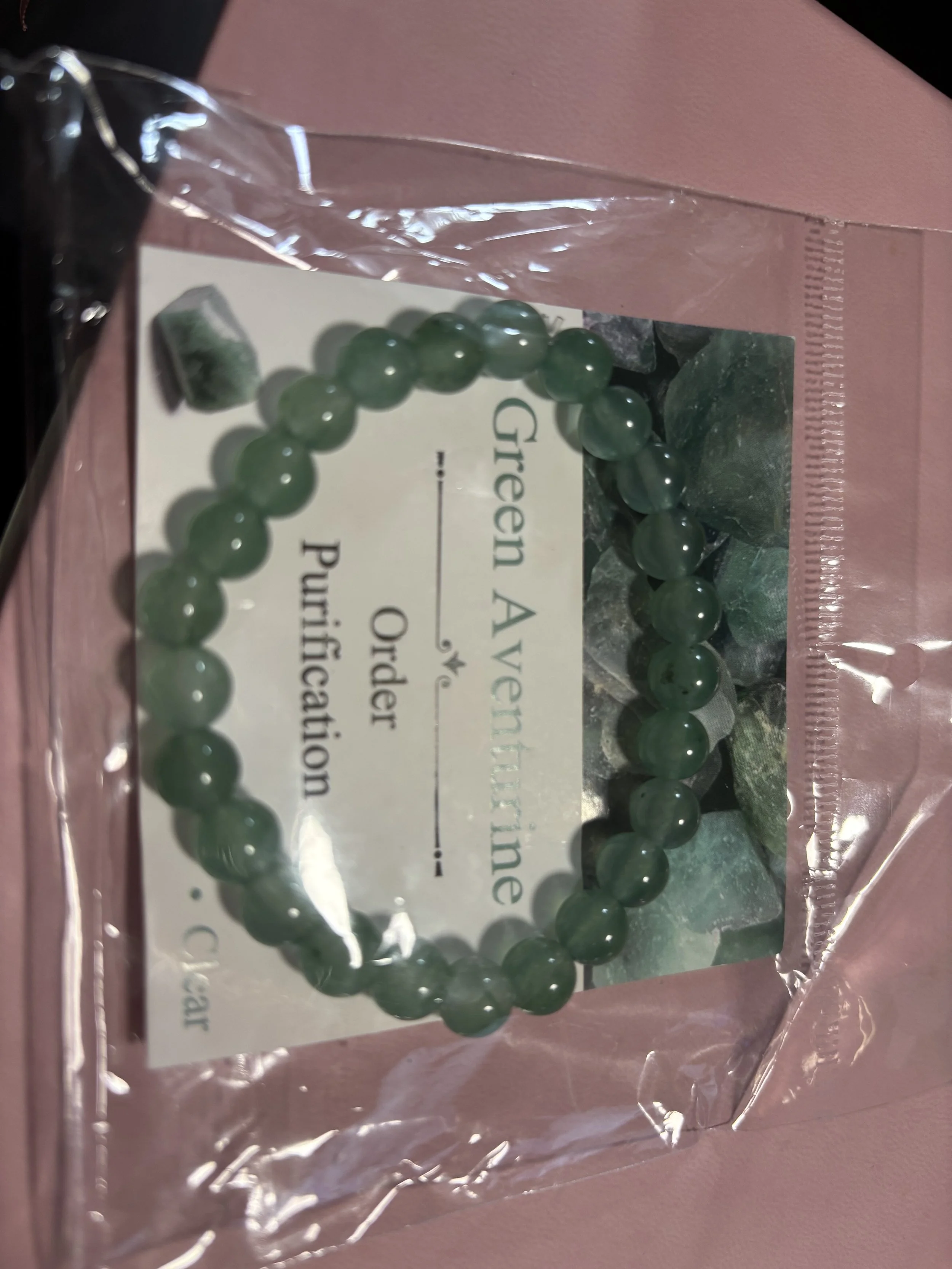 Green Aventurine (Order Purification) Clear
