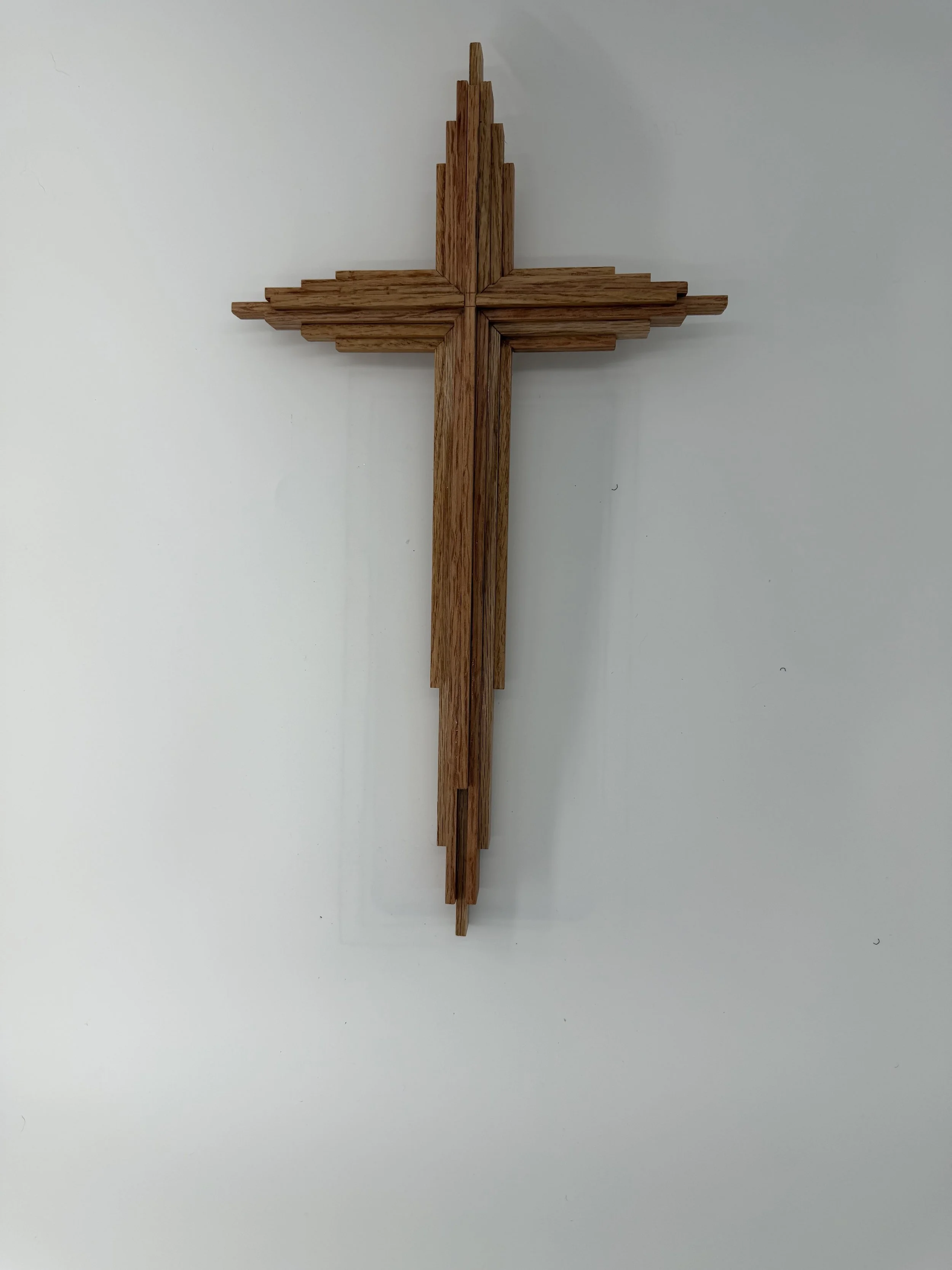 20" Cross Red Oak