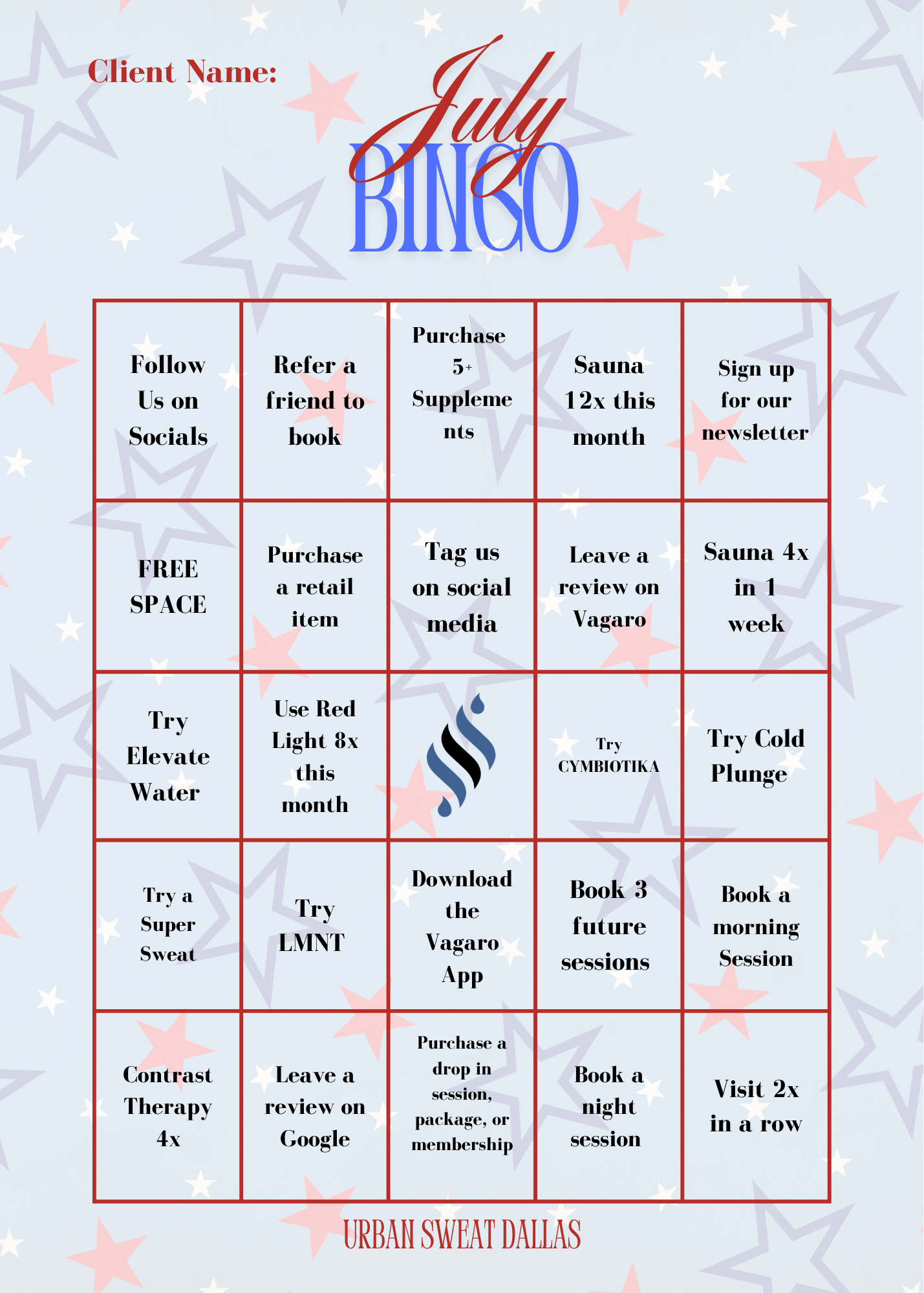 July Challenge 