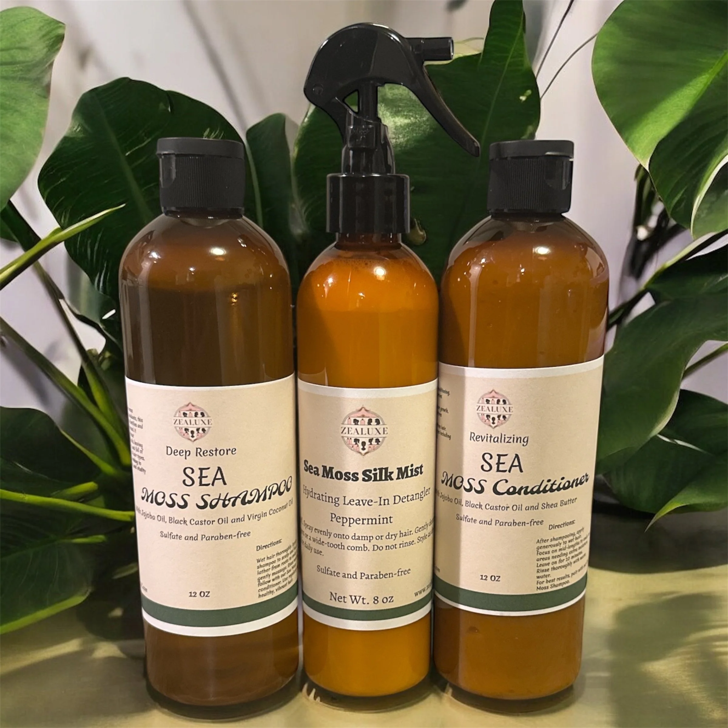 Sea Moss Hair Care Set