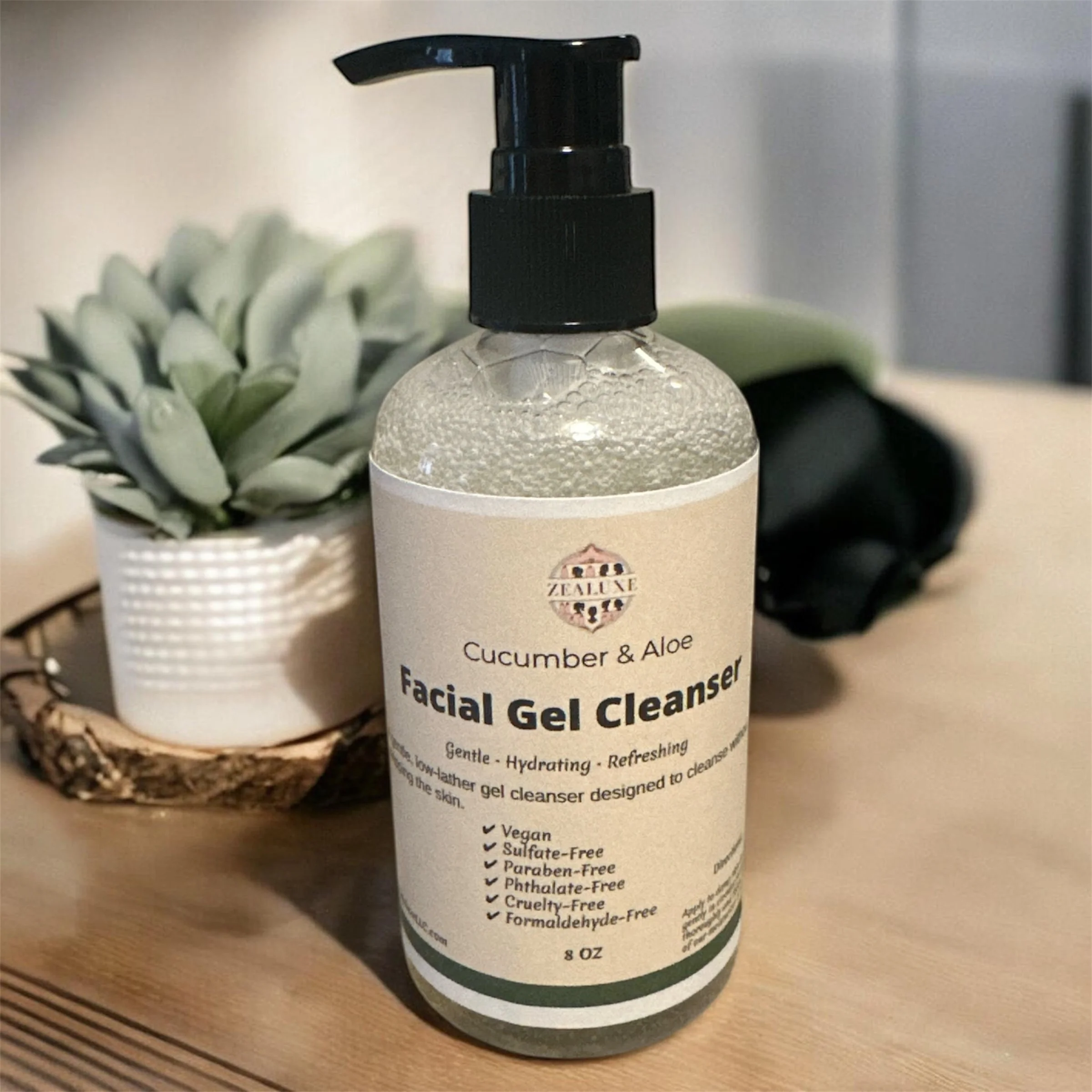 Cucumber & Aloe Facial Gel Cleanser