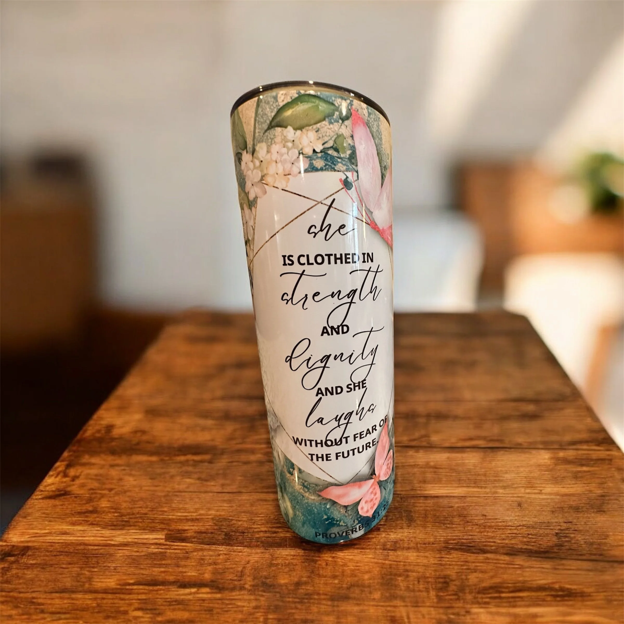 She is clothed in strength