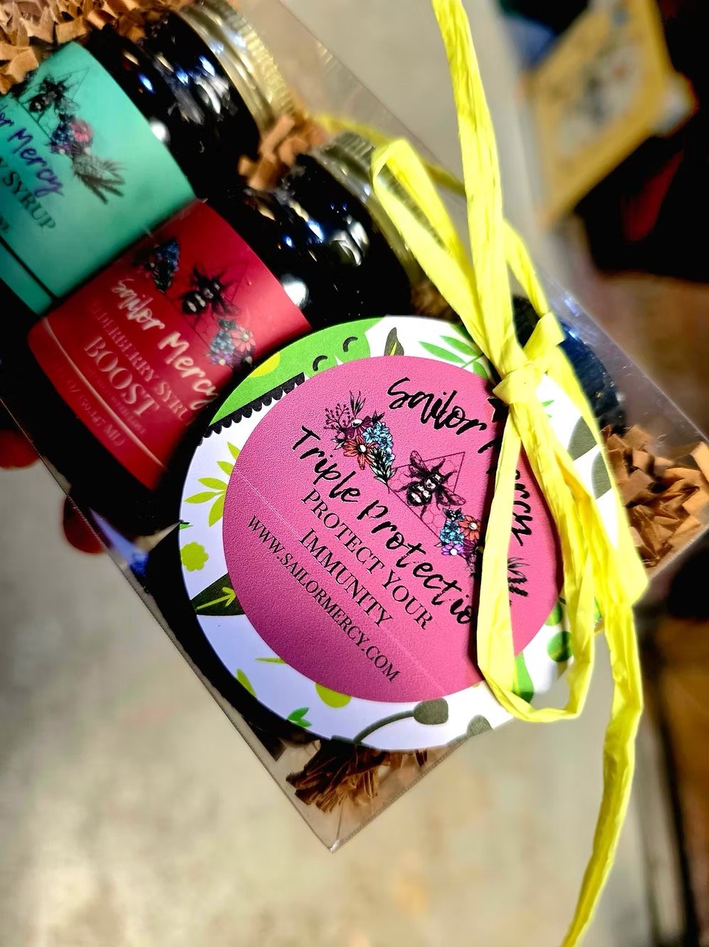 Triple Protection | Ultimate Immune Bundle | Elderberry Syrup, Fire Cider & Immune BOOST