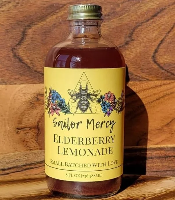 Elderberry Lemonade | Refreshing Wellness Lemonade