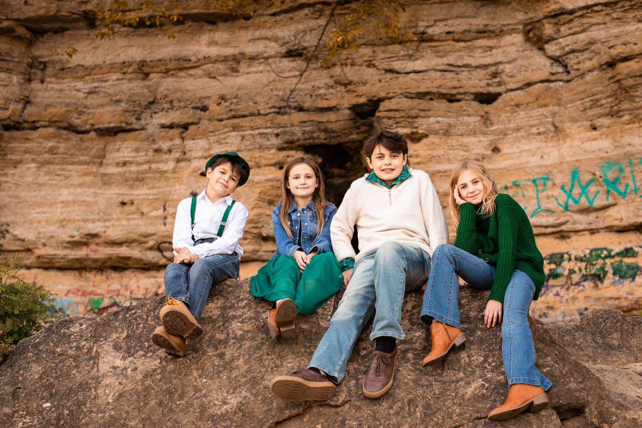 Children of Sailor Mercy founder enjoying time outdoors together