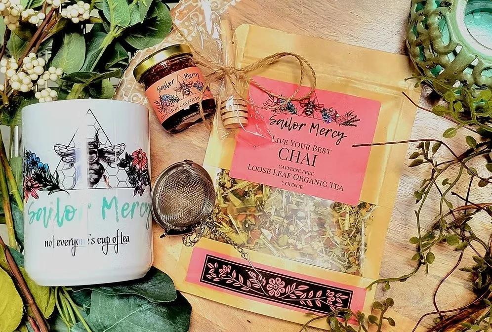 Gift Set Tea Lover | Chai Tea, Mug & Honey Bundle