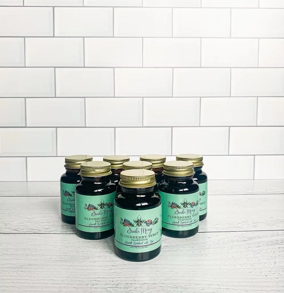 Traditional Elderberry Syrup with Raw Honey | Organic Immune Support