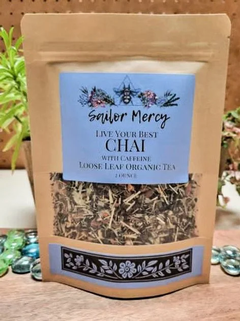 Loose Leaf Chai Tea | Caffeinated Spiced Black Tea