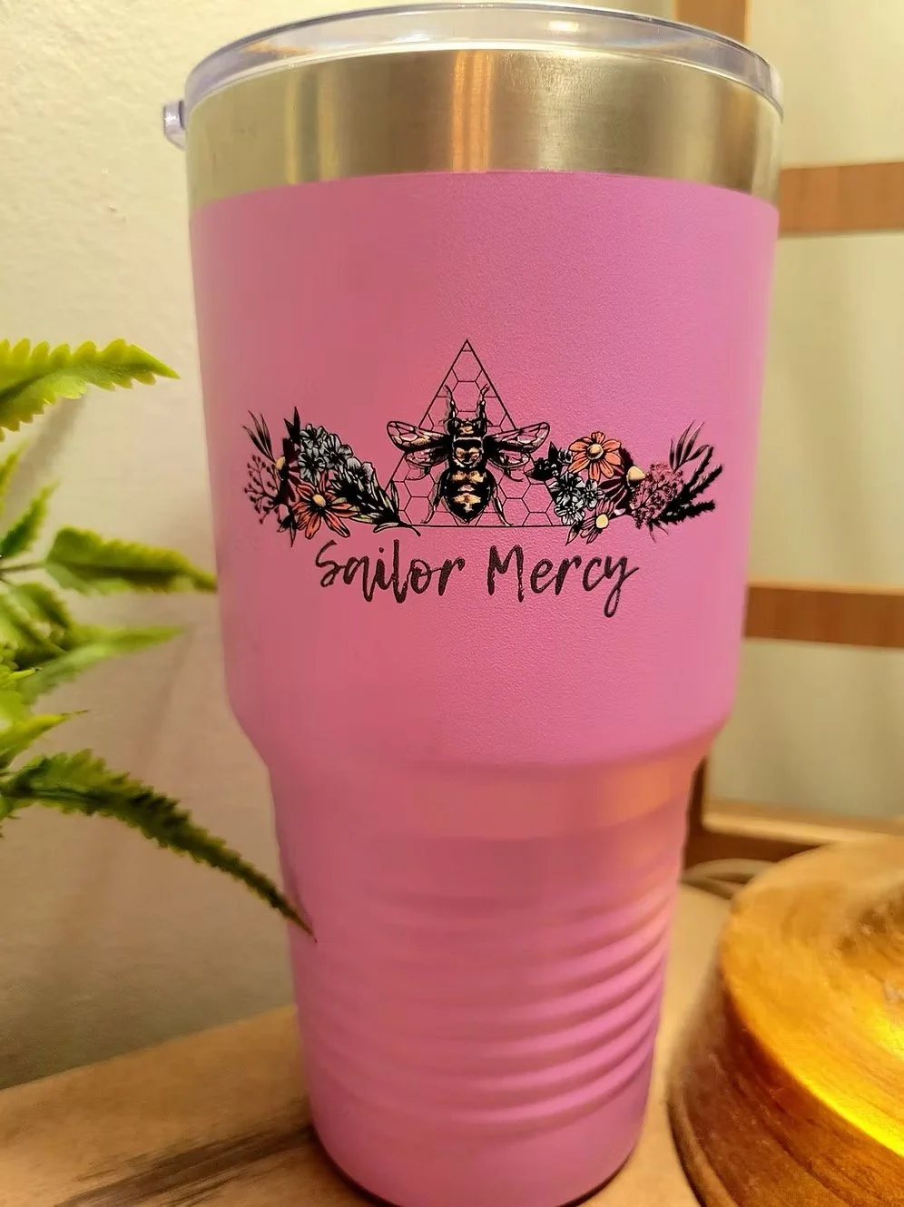 30oz Insulated Metal Tumbler | Stainless Steel Hot & Cold Drink Cup