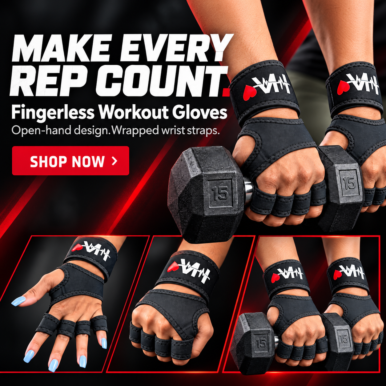HBA Fitness Gloves