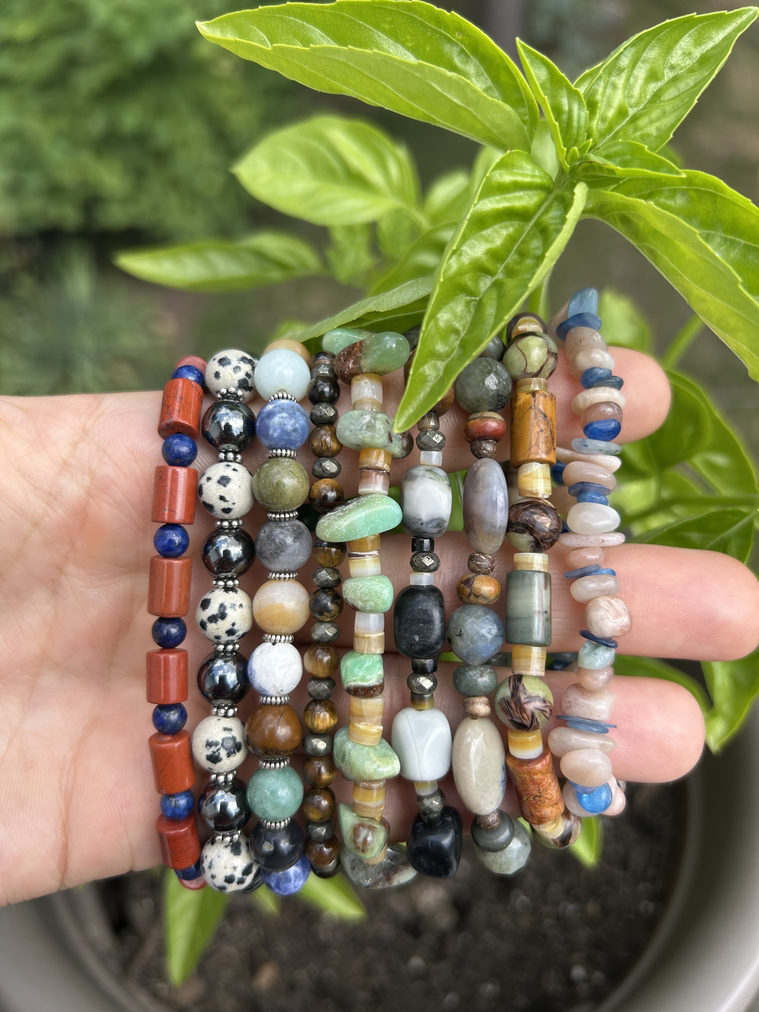 Mystery Stone Bead Bracelet