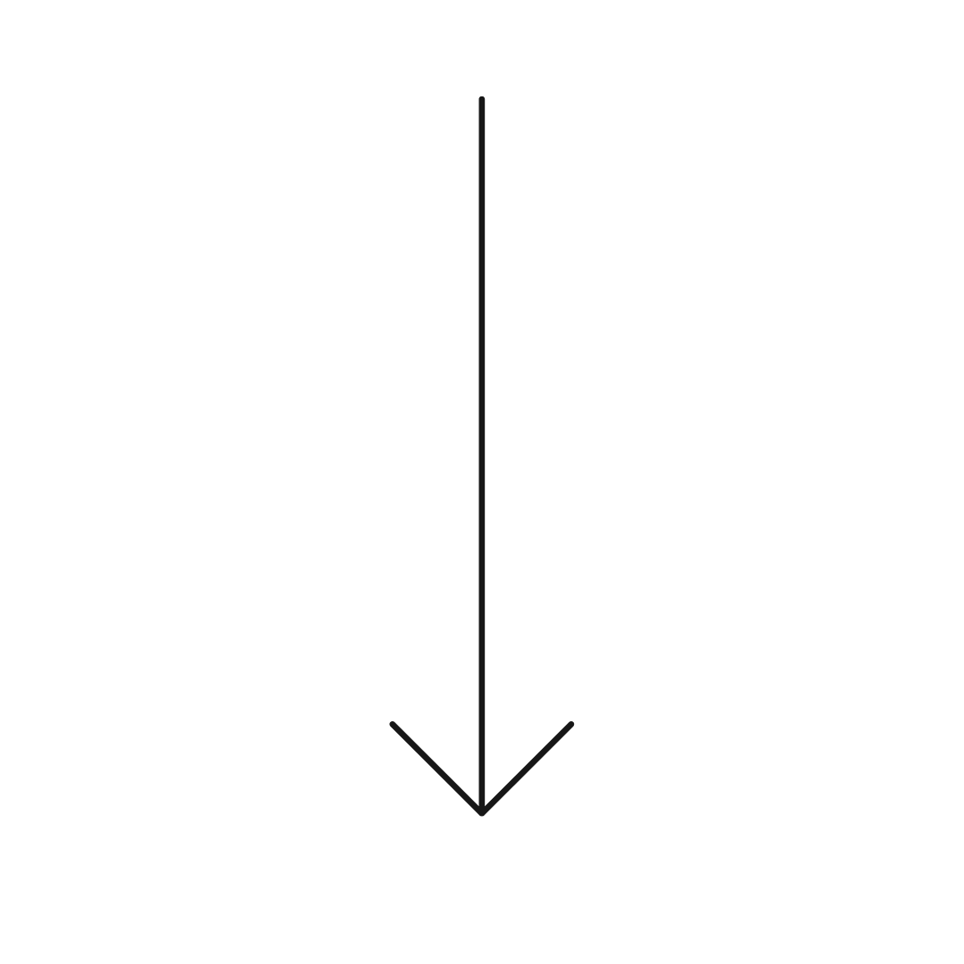 Black downward arrow.