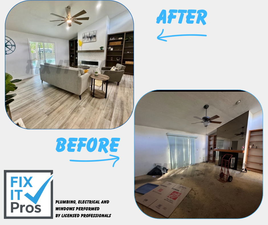 Fireplace Vibes…Even in Florida