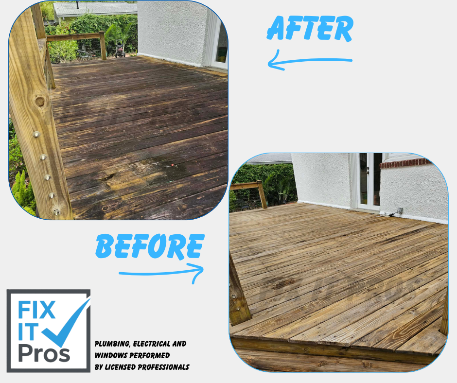 Deck + Brick Patio Project