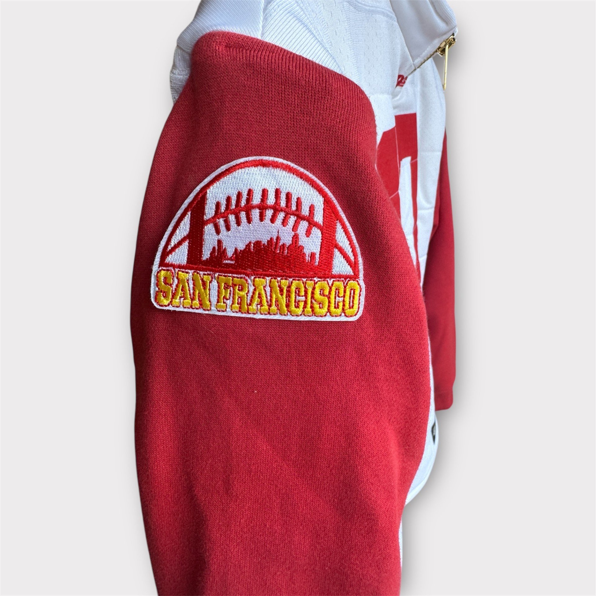 49ers Puffer Jacket_Size Large_Arm.jpeg