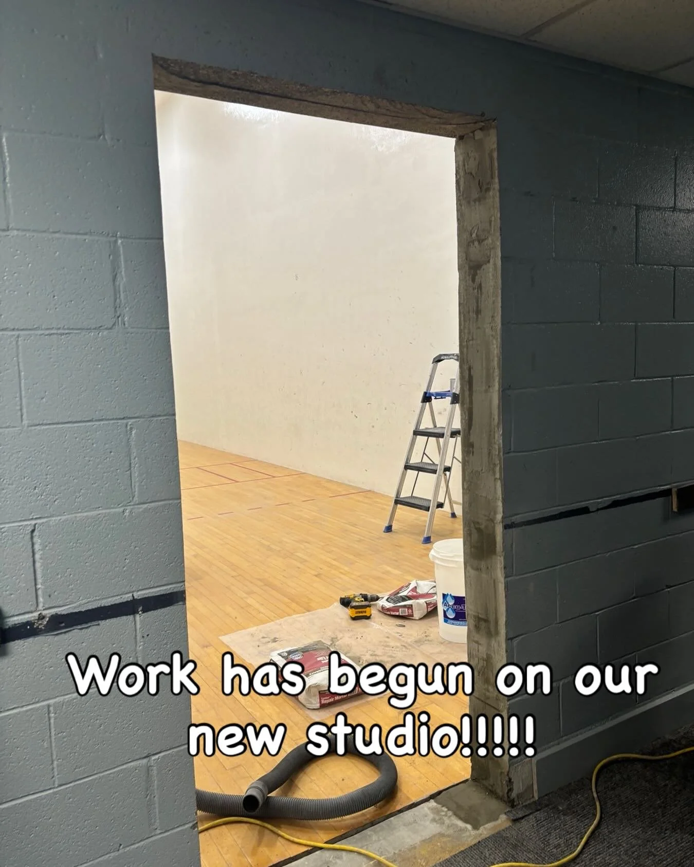 The renovations have begun on our new studio at Deer Valley and we are so excited!!!!