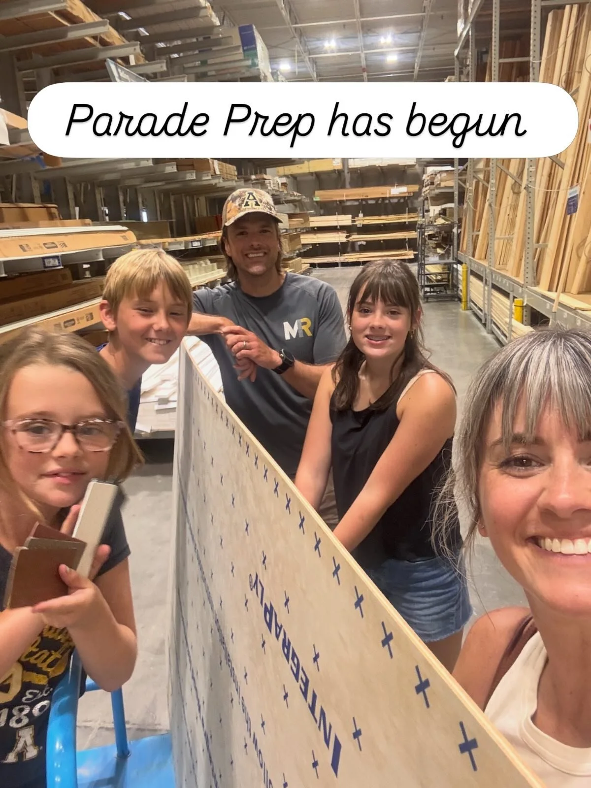 No matter what I dream up, Marshall makes it happen!  Preparations have officially begun for the Fourth of July parade this upcoming Saturday!  As always, this is a full family affair&hellip;