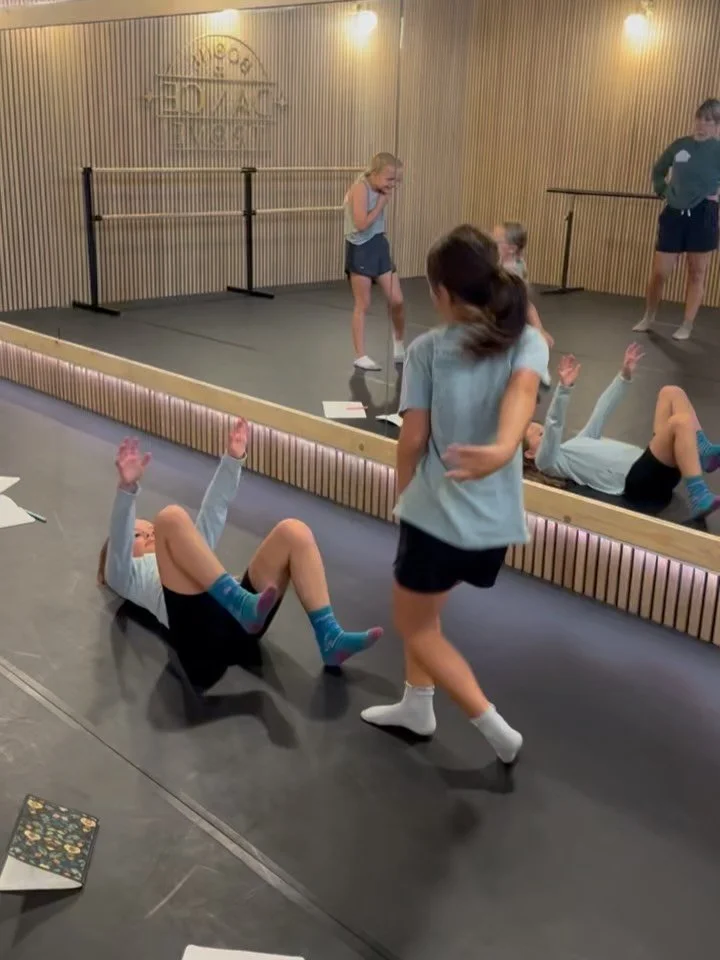 Choreography camp in full swing.  The girls partnered up today found inspiration and brainstormed creative movement&hellip;..
