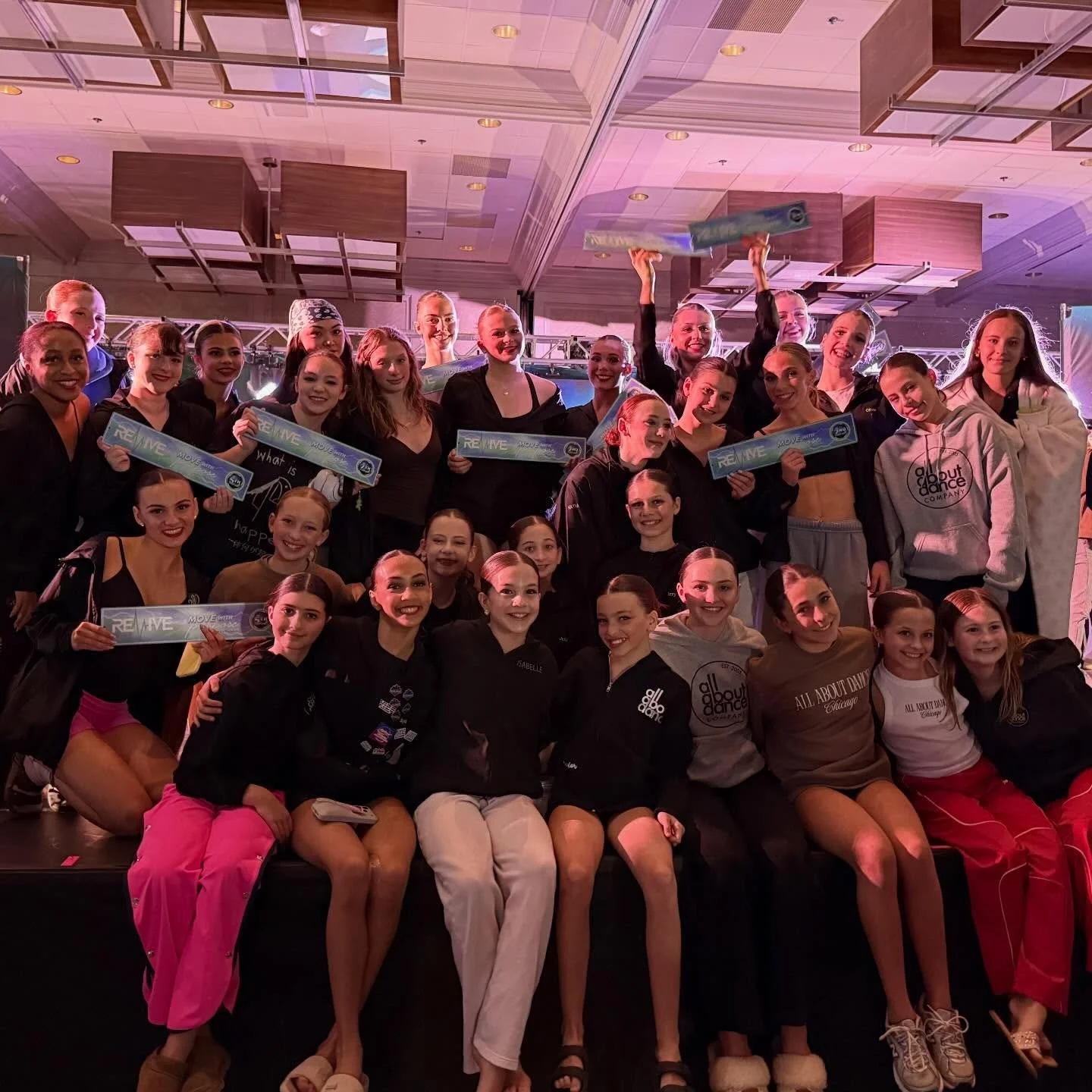 Some sweet memories were made at @revive_dance_convention! We love our AAD Family! 
💚💓

Comment your favorite memories!