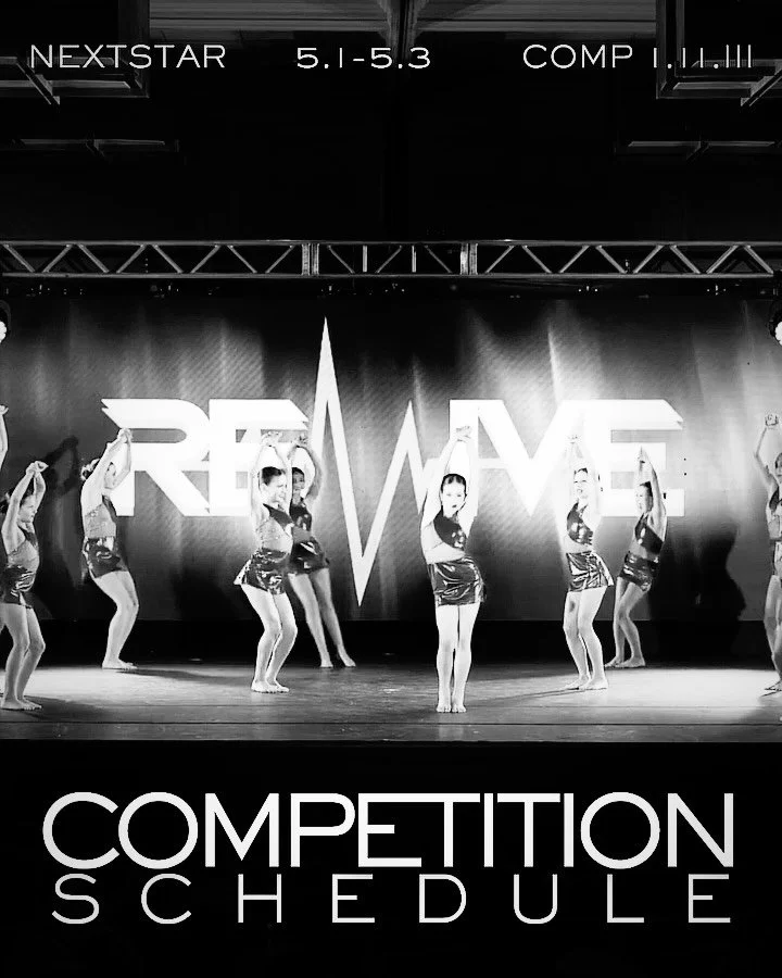 Next stop: @nexstardance! 💫 Comp I, II, &amp; III take the stage starting starting tomorrow. ➣ Swipe for the schedule 🔗 Livestream link in bio