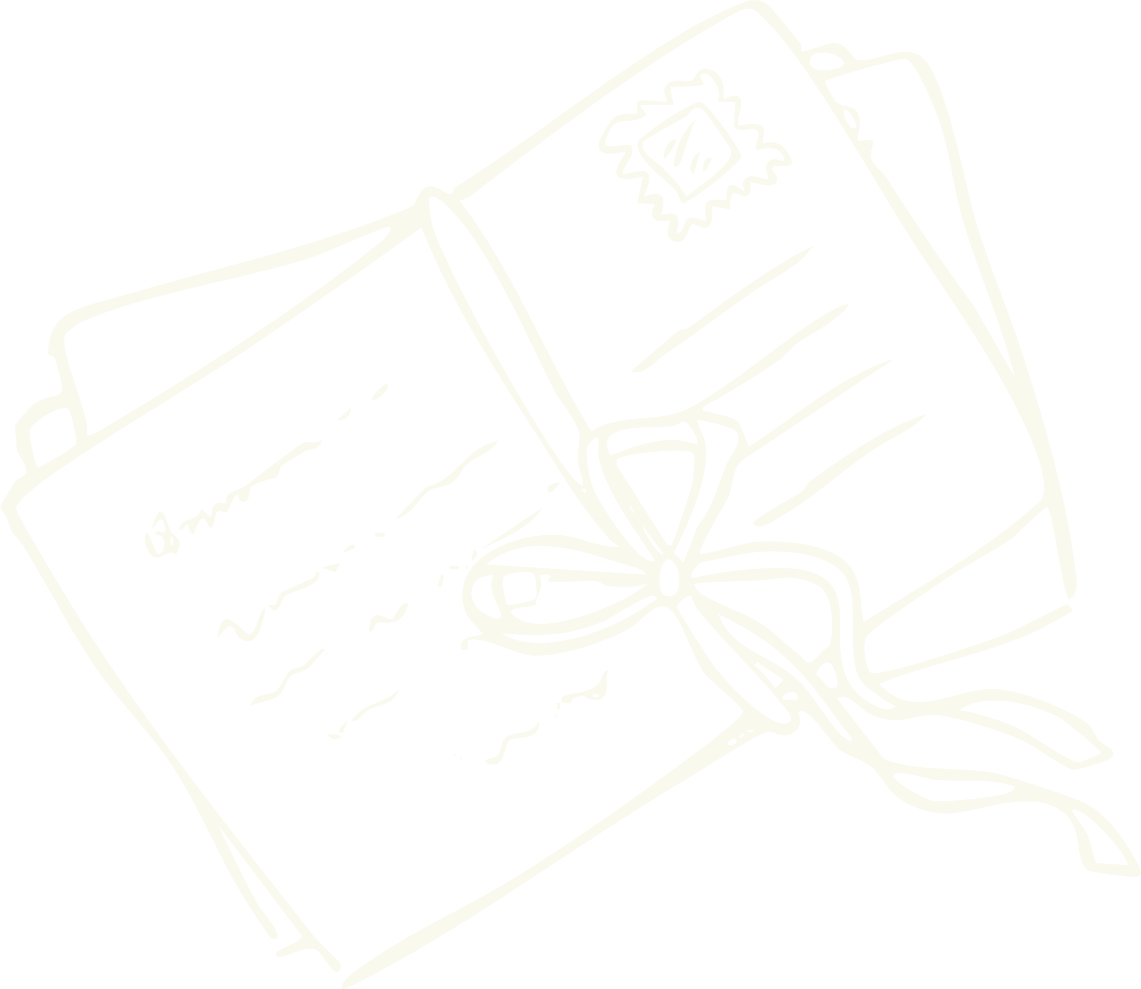 Black background with white outline drawing of a greeting card and gift box tied with a ribbon.