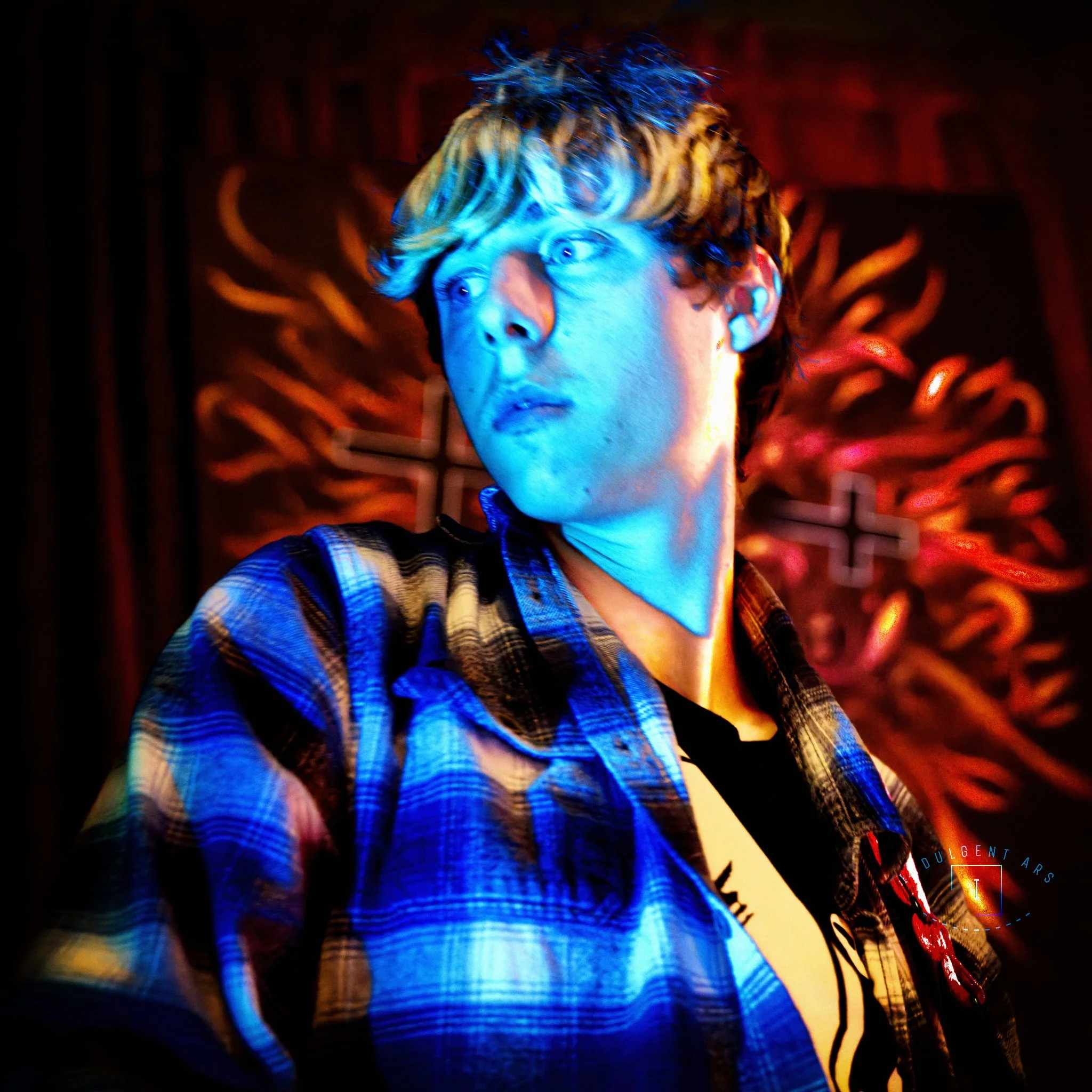 Another of Veneficus Doom's guitarist is captured in action. 