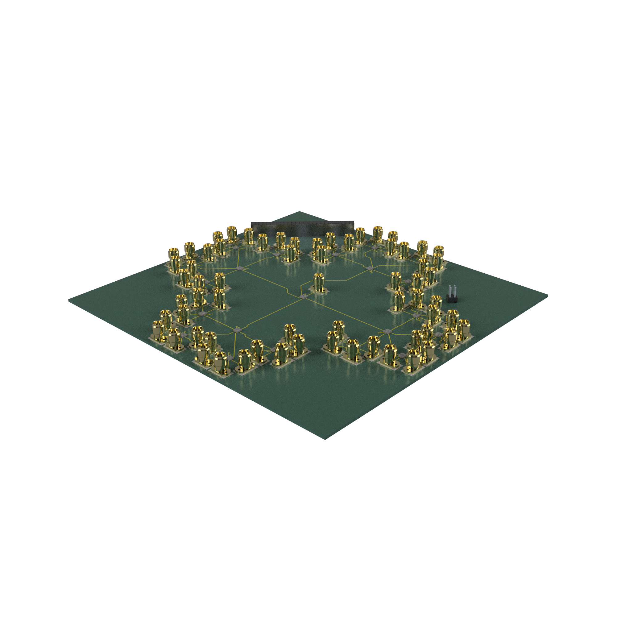 Custom microwave switch arrays