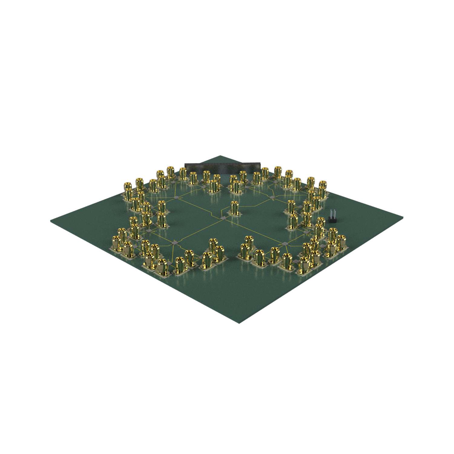 Custom microwave switch arrays