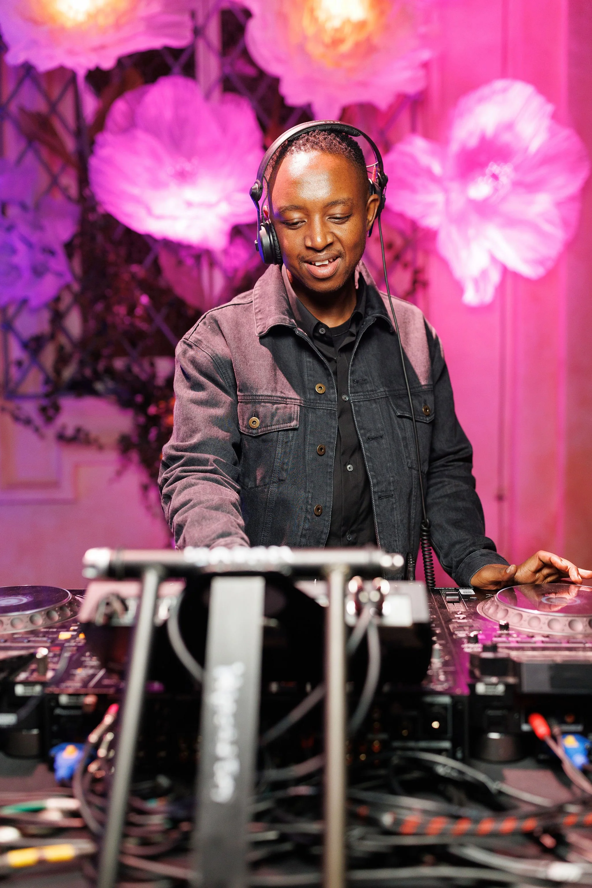 Shimza DJ performance elevating a fashion event experience at Villa Aurelia in SIGMA Rome