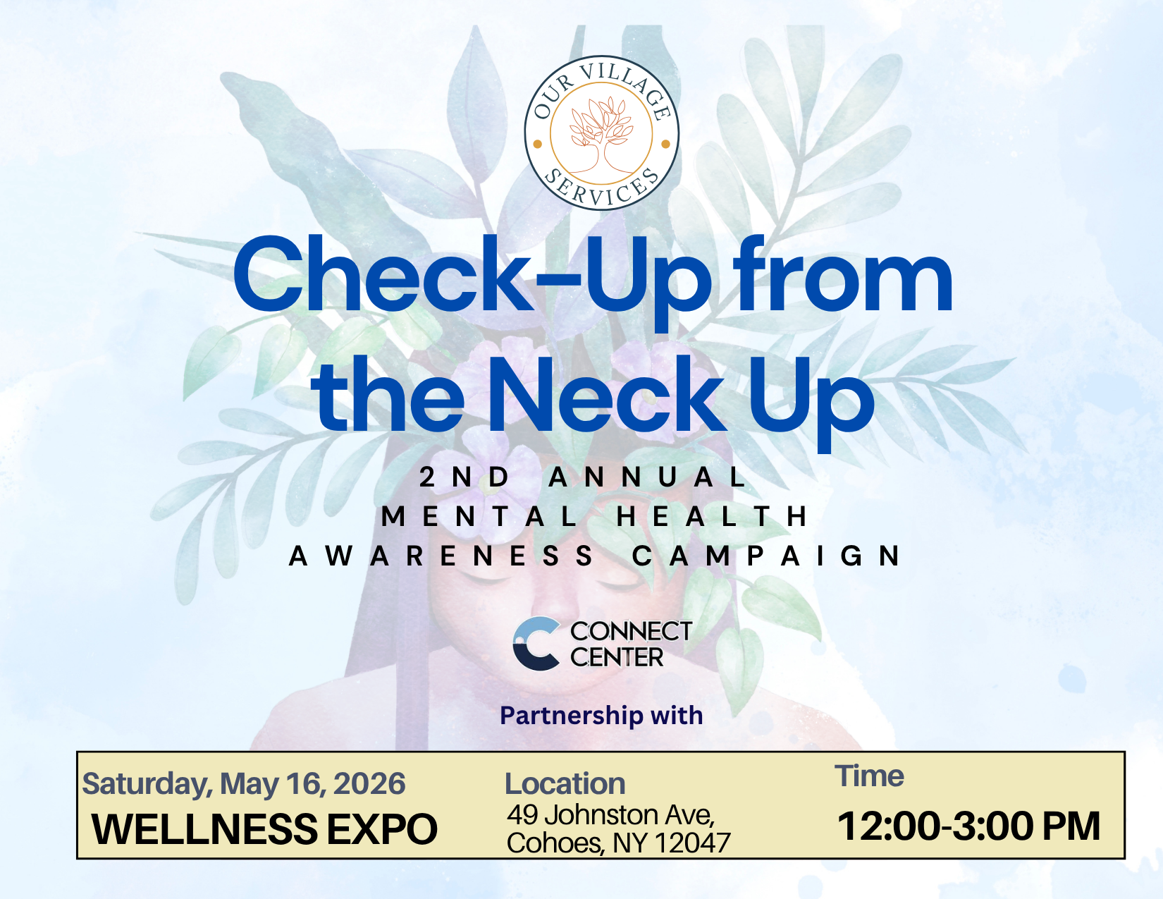 2nd Annual Mental Health Awareness Month Campaign: Check Up From the Neck Up