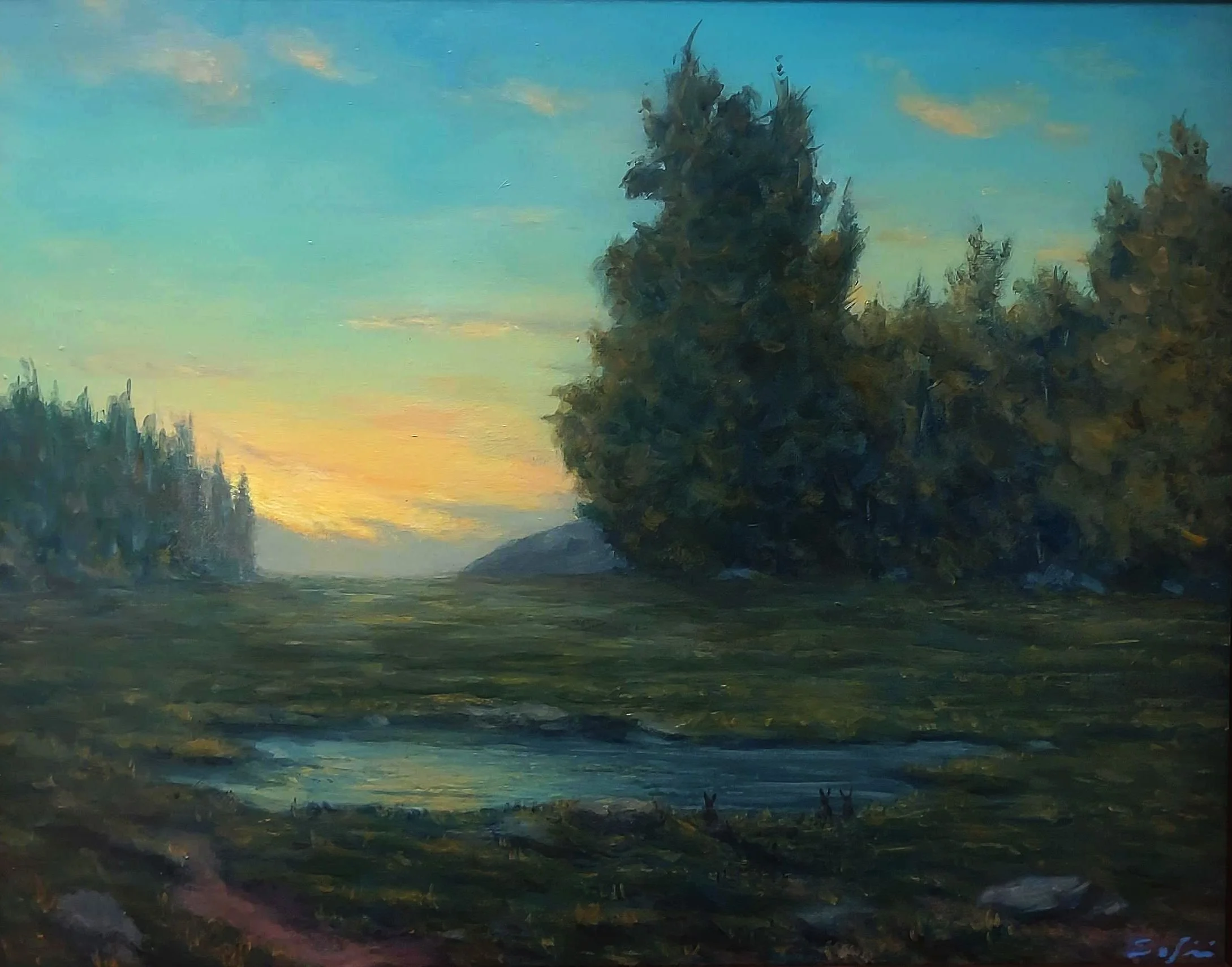 "Dream # 9"    acrylic on canvas   16 x 20