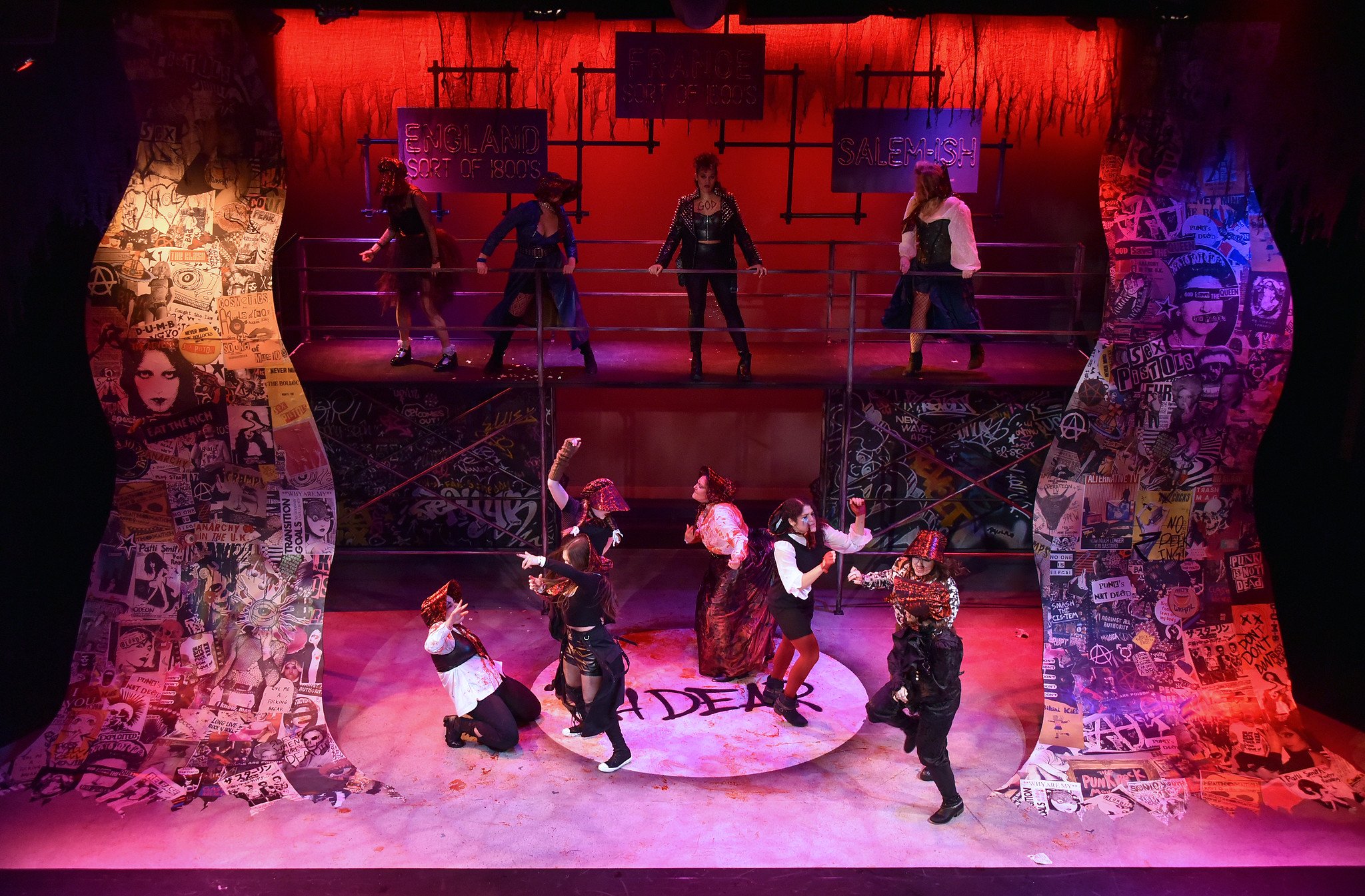 BONNETS: How Ladies of Good Breeding are Induced to Murder | By Jen Silverman  |  Directed by Annie G. Levy  |  Scenic Charge: Joe Keener III