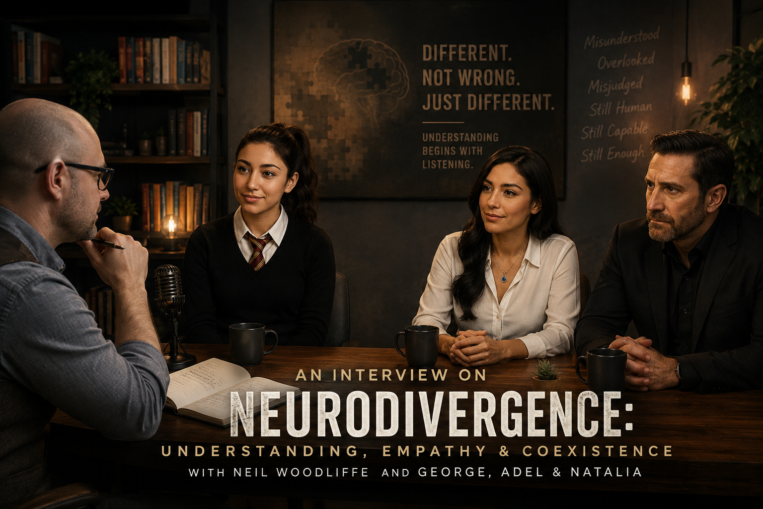 In Conversation with George, Adel and Natalia