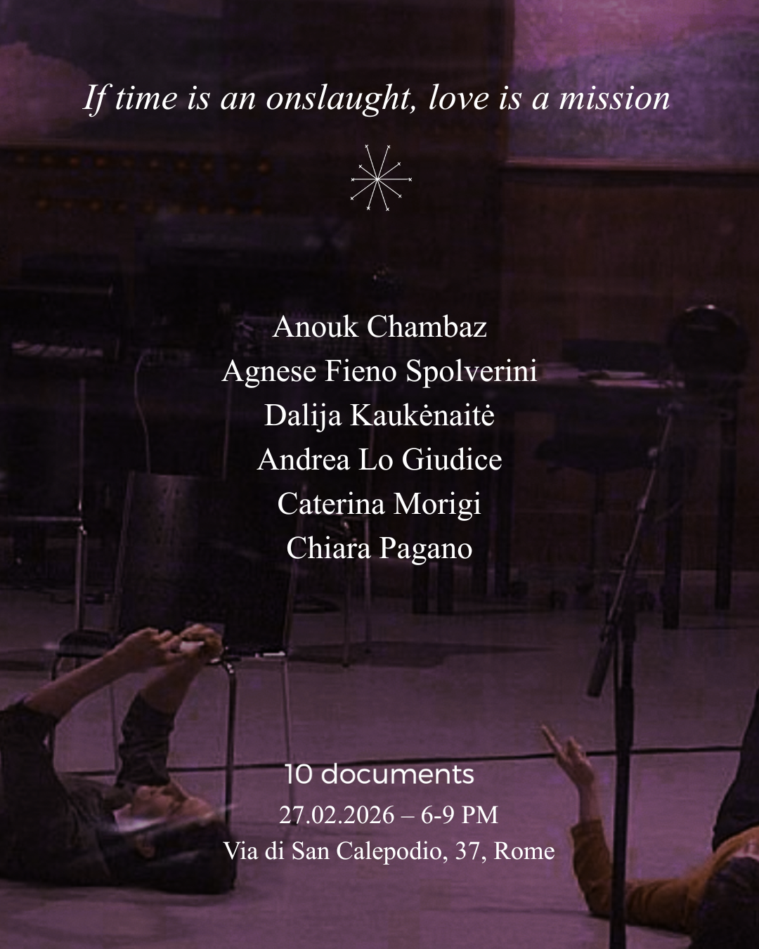 Anouk Chambaz, Agnese Fieno Spolverini, Dalija Kaukėnaitė, Andrea Lo Giudice, Caterina Morigi, Chiara Pagano&nbsp;