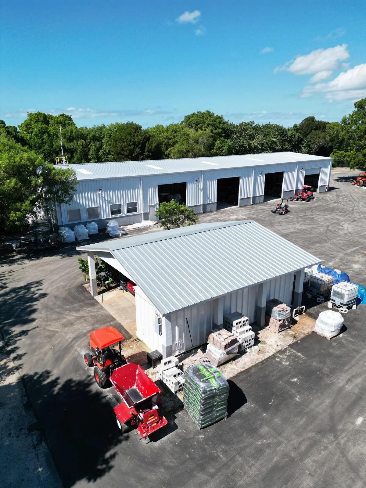 Commercial metal roofing