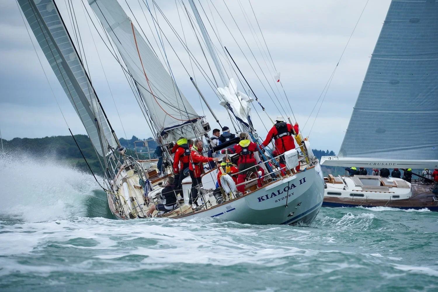A FIESTY DAY ON THE WATER: DAY 2 AT BRITISH CLASSIC WEEK