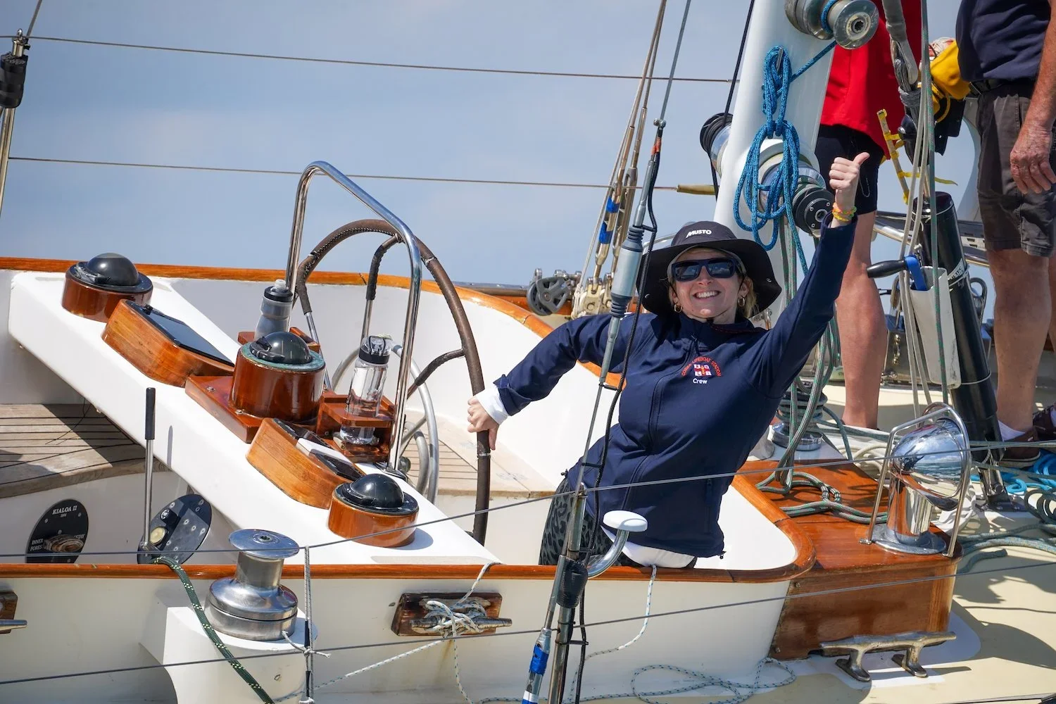 CHAMPAGNE SAILING FOR FEMALE-HELM RACE AT BRITISH CLASSIC WEEK
