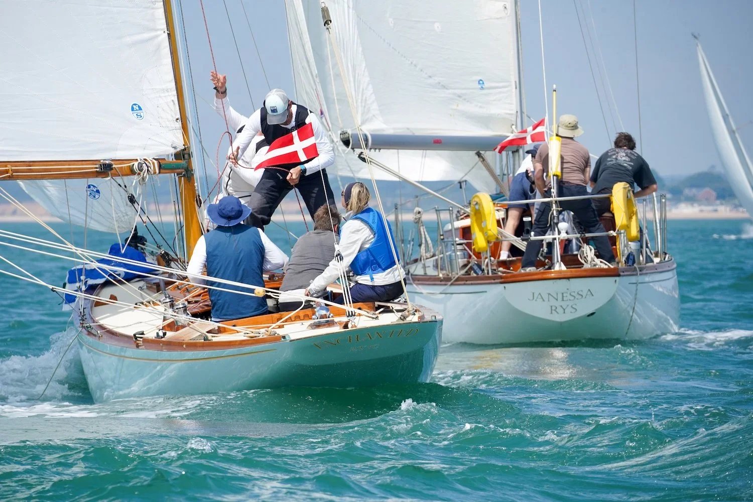 LONG INSHORE RACING ON DAY 4 AT BRITISH CLASSIC WEEK