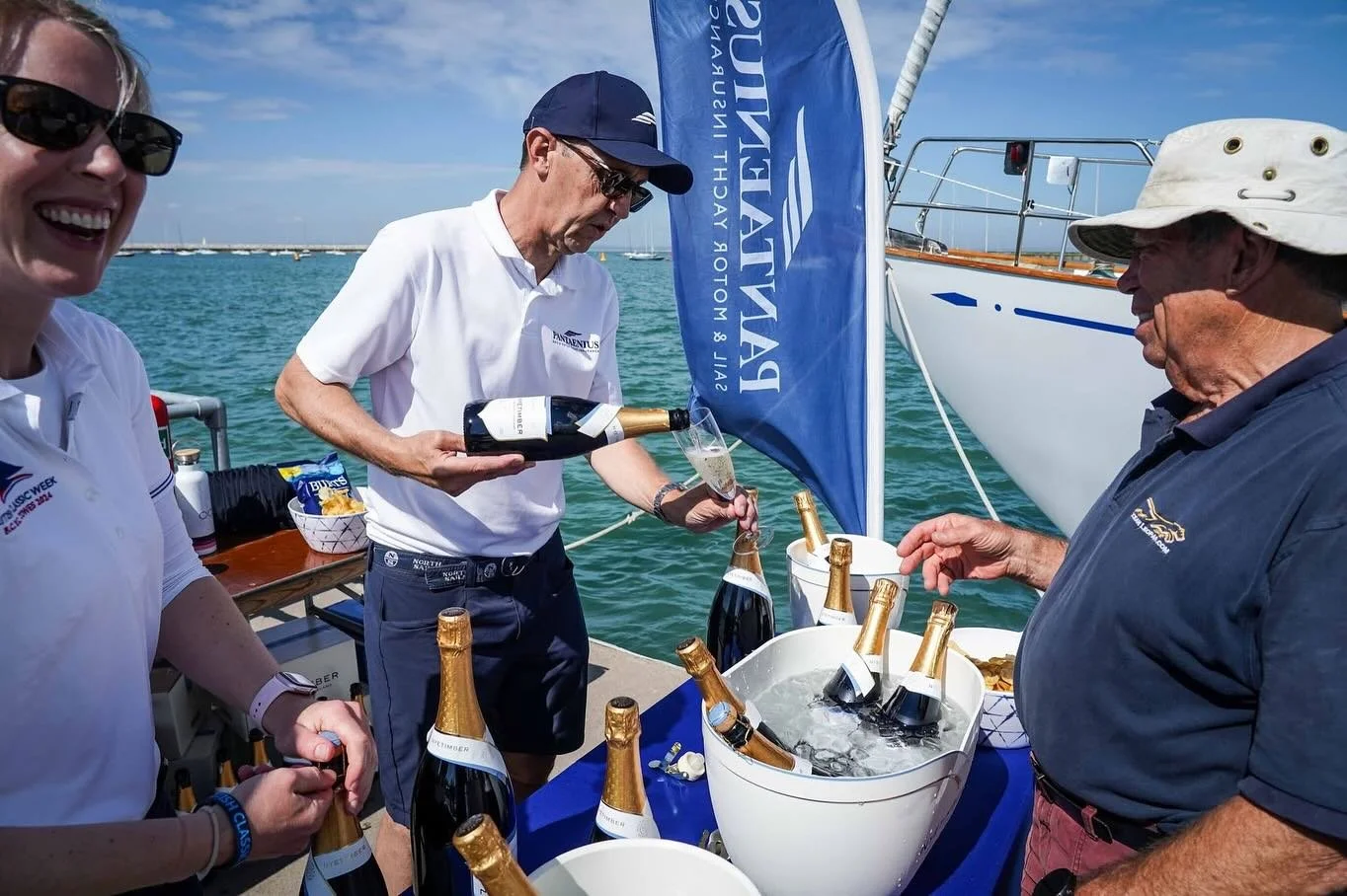 Care for a glass of fizz? 🥂

We are delighted to be welcoming back @pantaenius_uk to British Classic Week following a successful d&eacute;but with us last year 🎉

Pantaenius is a lead sponsor and the official sponsor for the regatta&rsquo;s Friday&
