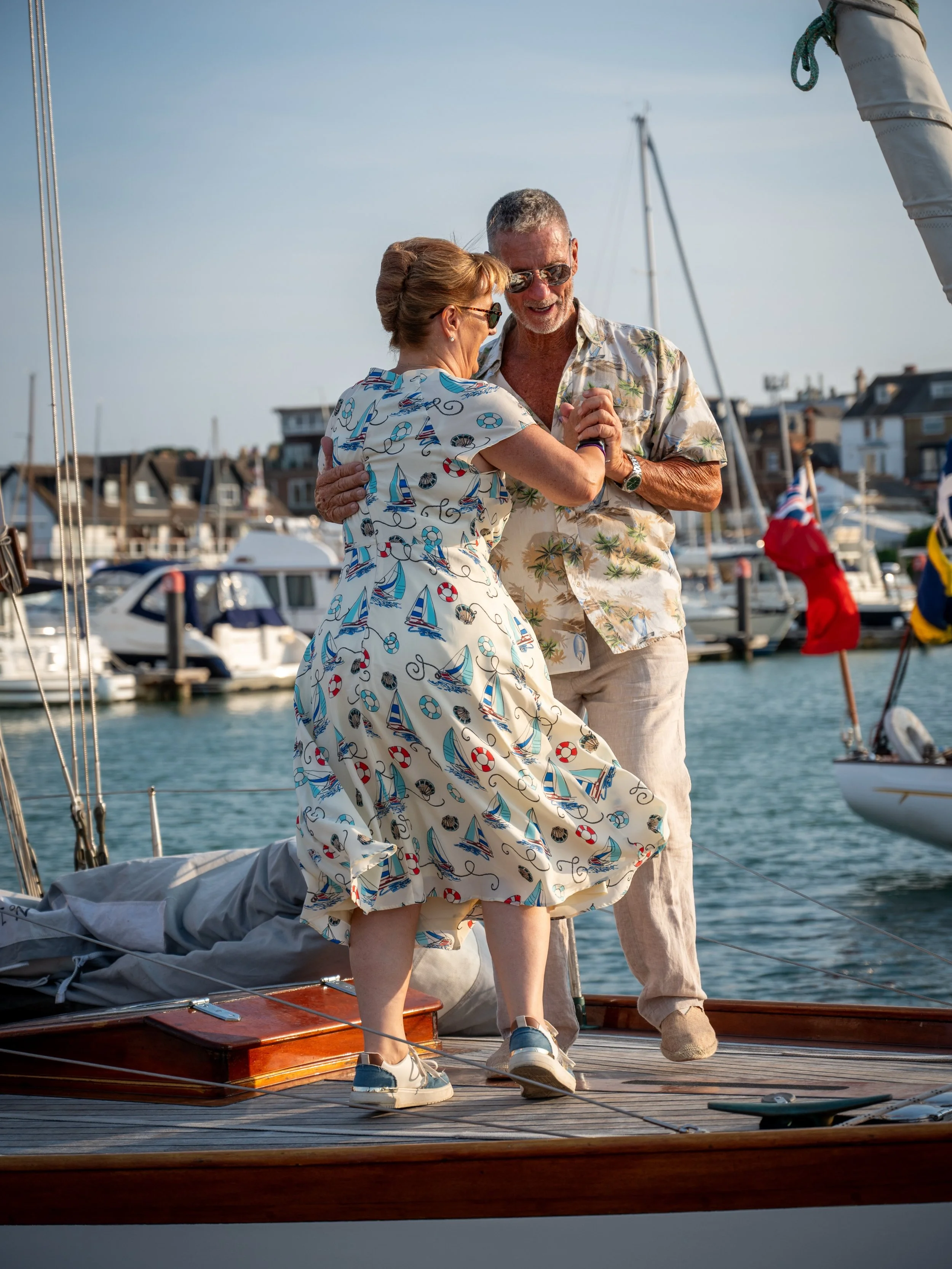 What a fun night ❤️ thanks you to everyone who made the Pontoon Party feel so special.

#britishclassicweek #sailing #regatta #classicyacht