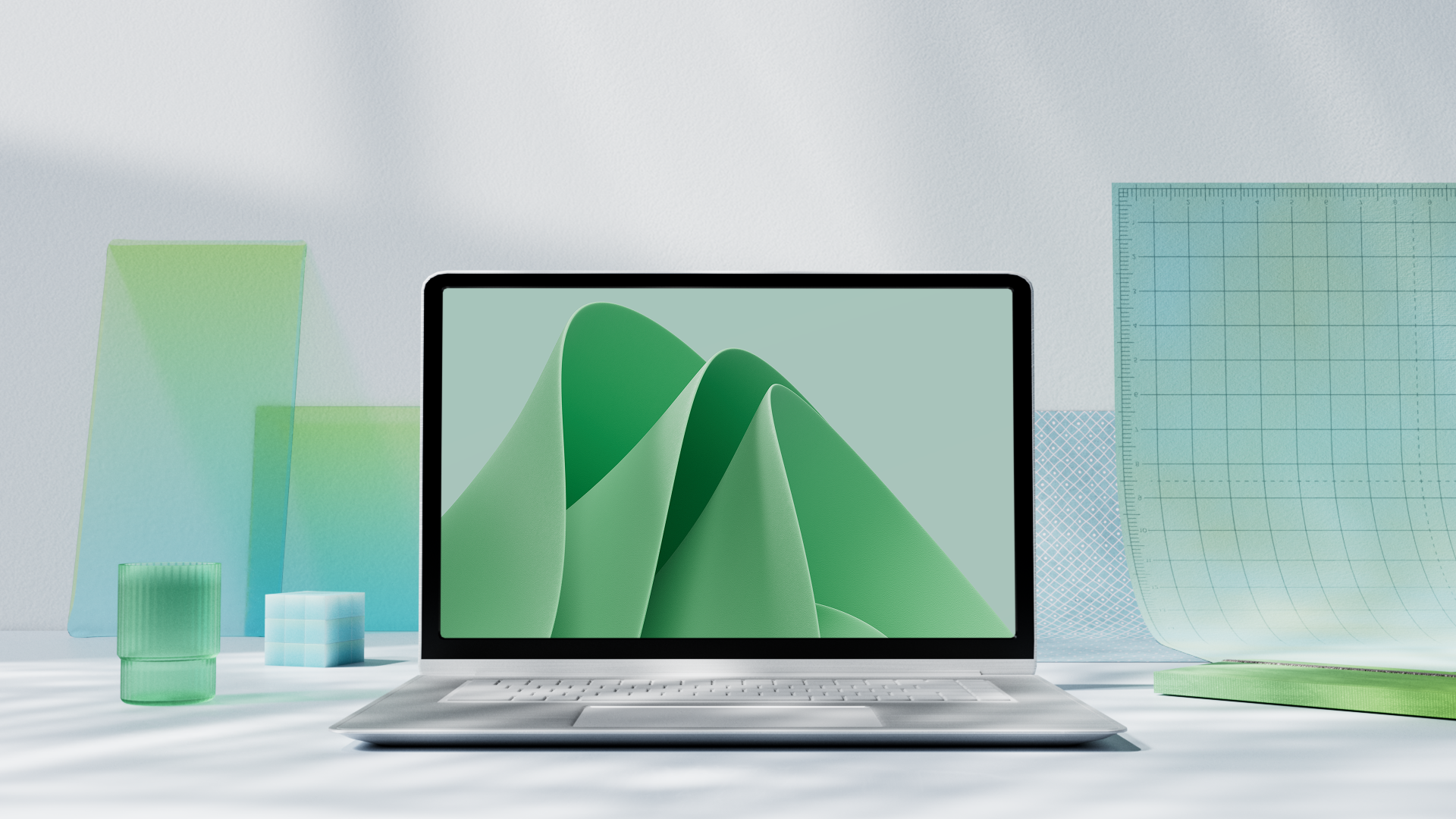 Microsoft Windows Wallpaper RND — Olivia Xu | 3D Designer and Art Director