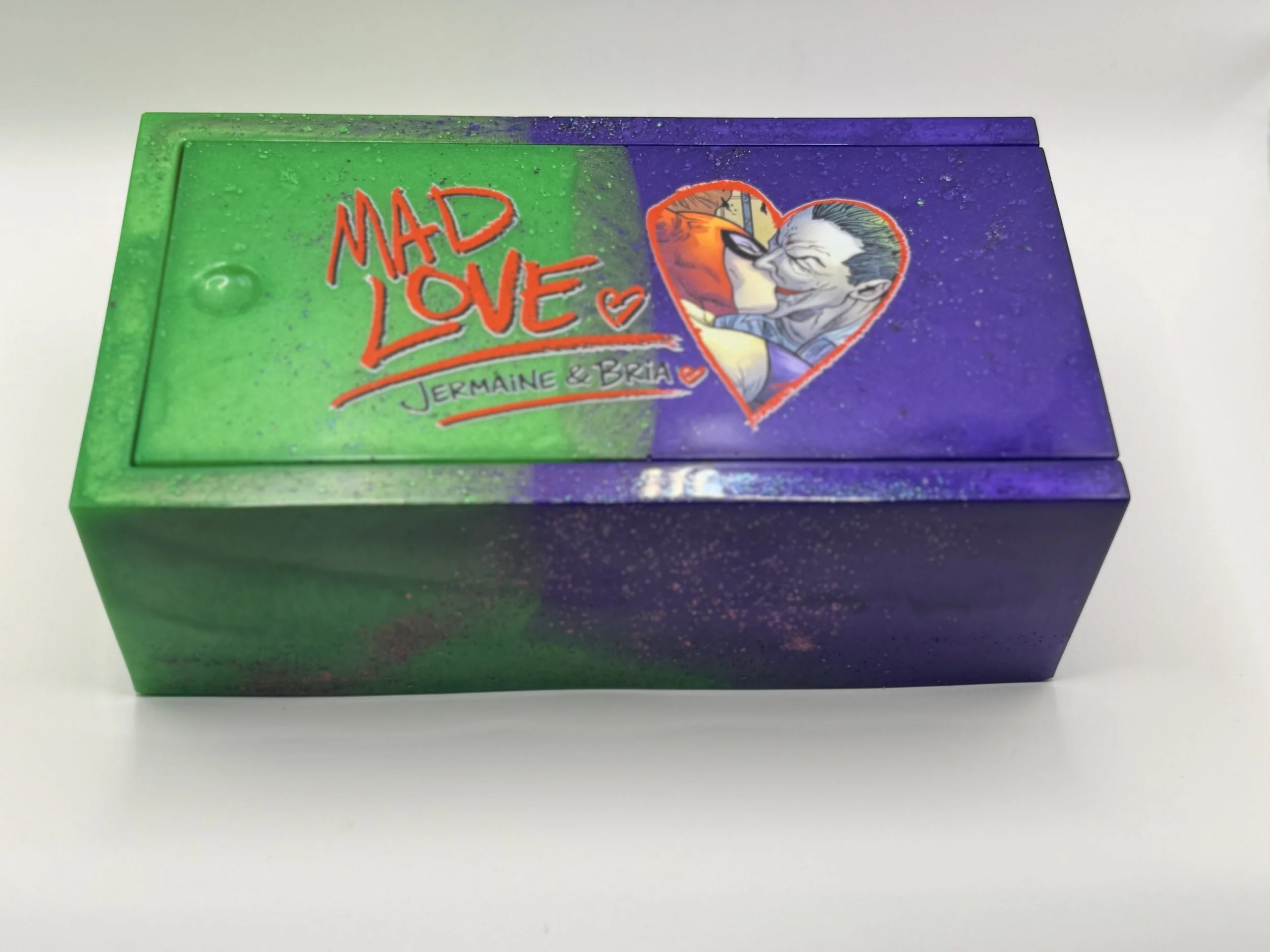 Custom Double 12 Dominoes Set with matching storage box