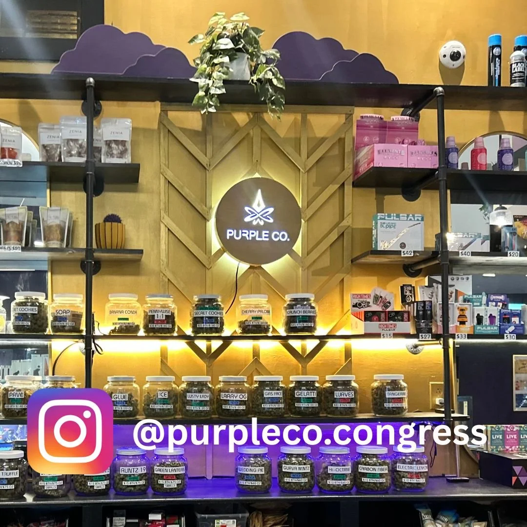 Purple Co. Congress Street Follow on Instagram