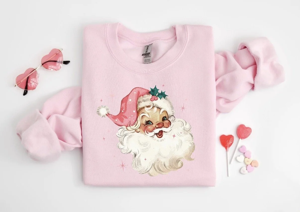 Vintage Santa Christmas Sweatshirt
