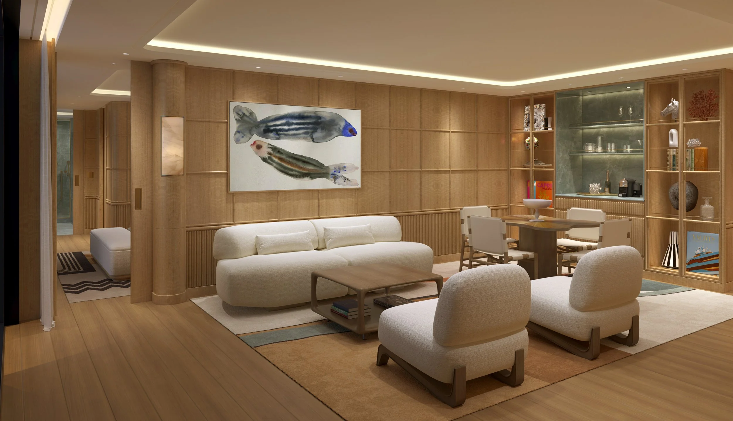 The best view isn't through a window; it’s through the horizon. The Grand Ocean Suite—2,454 square feet of front-row seating.